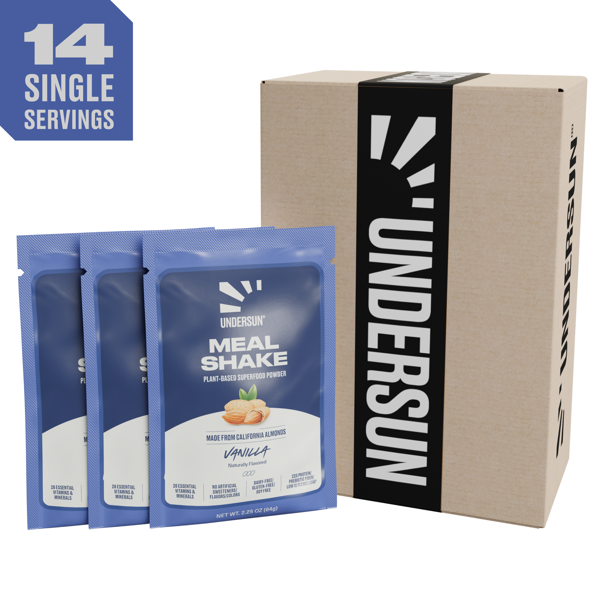 Undersun Meal Shake 14 Servings - Subscription (Test Only) - 14 Servings / Vanilla - Undersun Fitness 