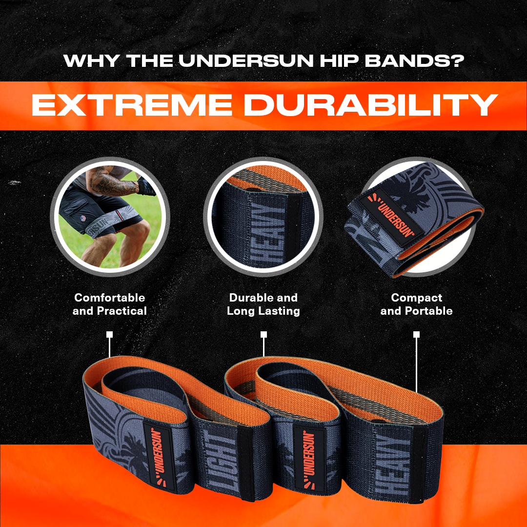 Hip Resistance Band Set -  - Undersun Fitness 